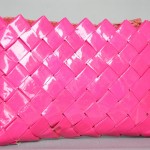 Flettaske, pink