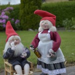 Nissefar får fodbad