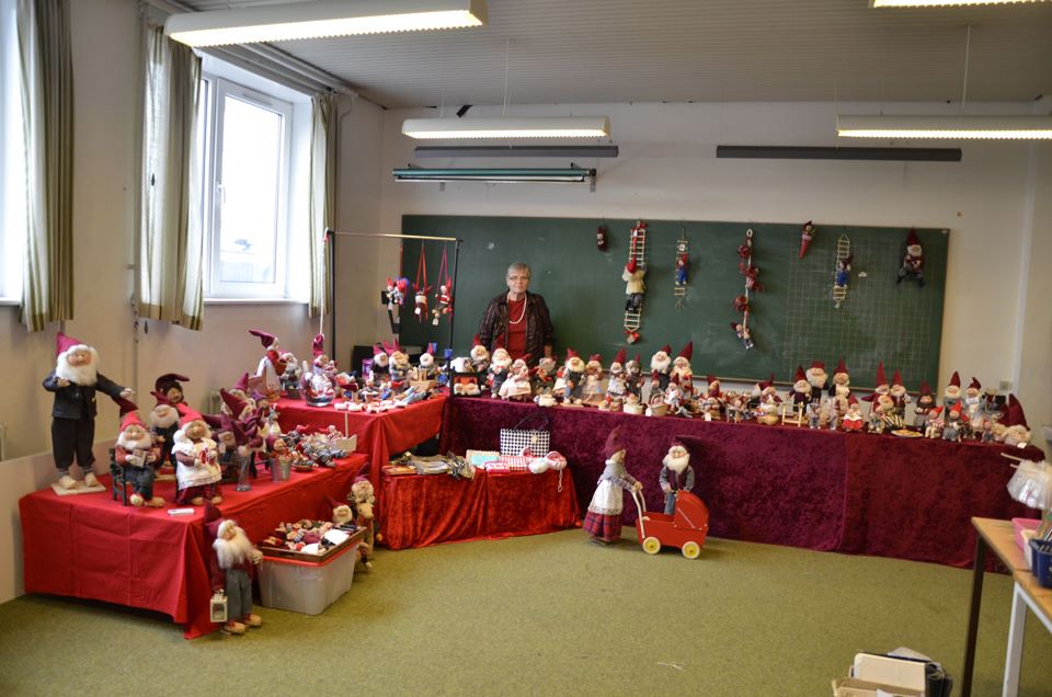 Strømpenisser i den gamle skole i Hvam